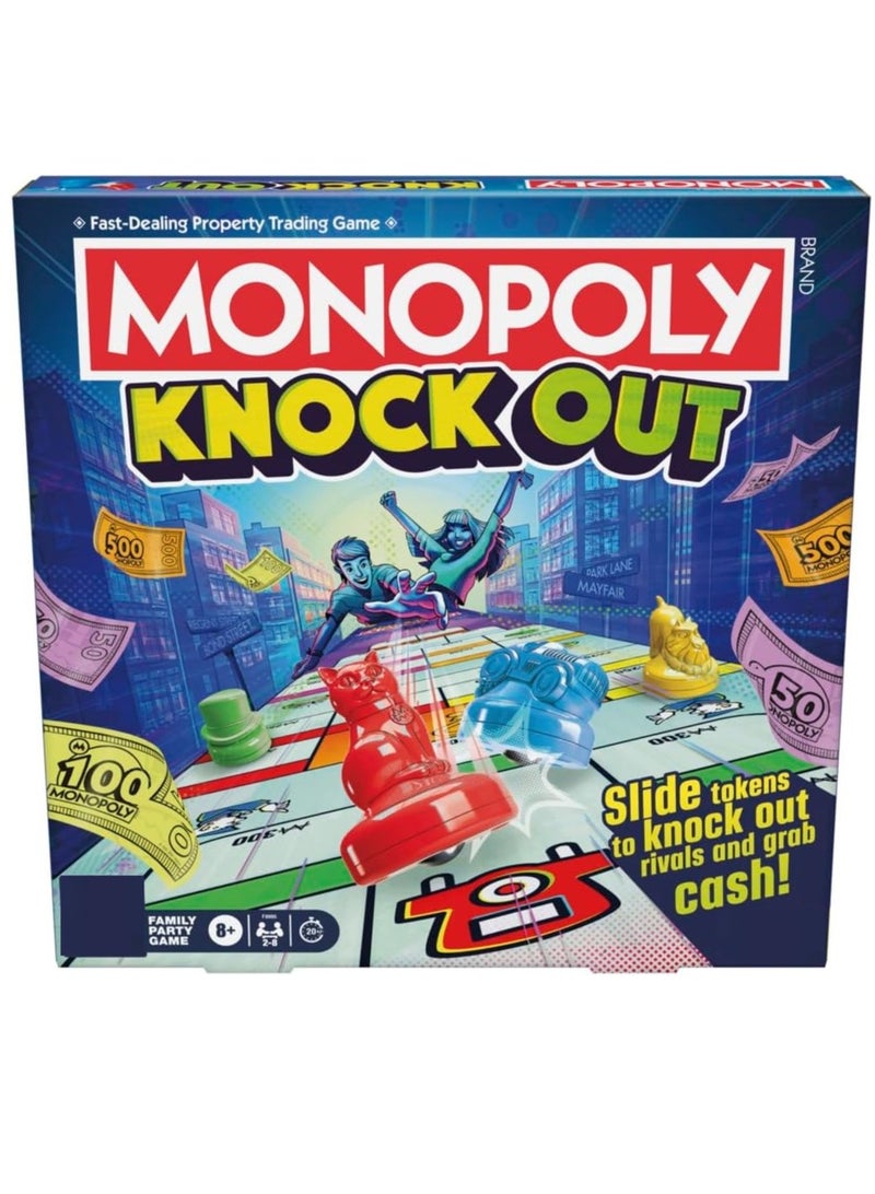 Monopoly Knockout Family Party Game