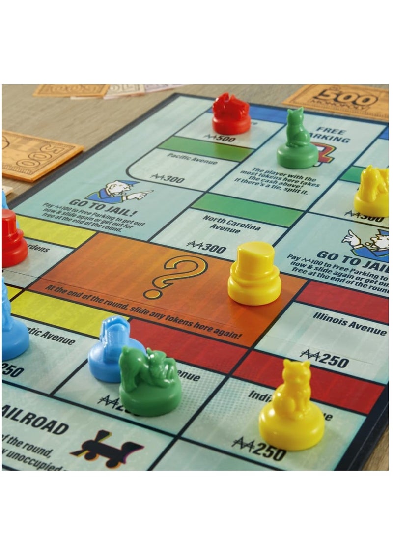 Monopoly Knockout Family Party Game