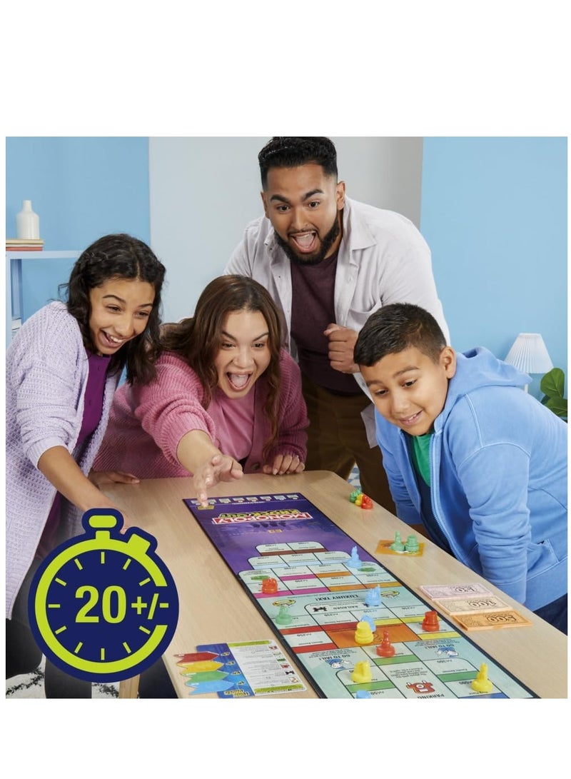 Monopoly Knockout Family Party Game