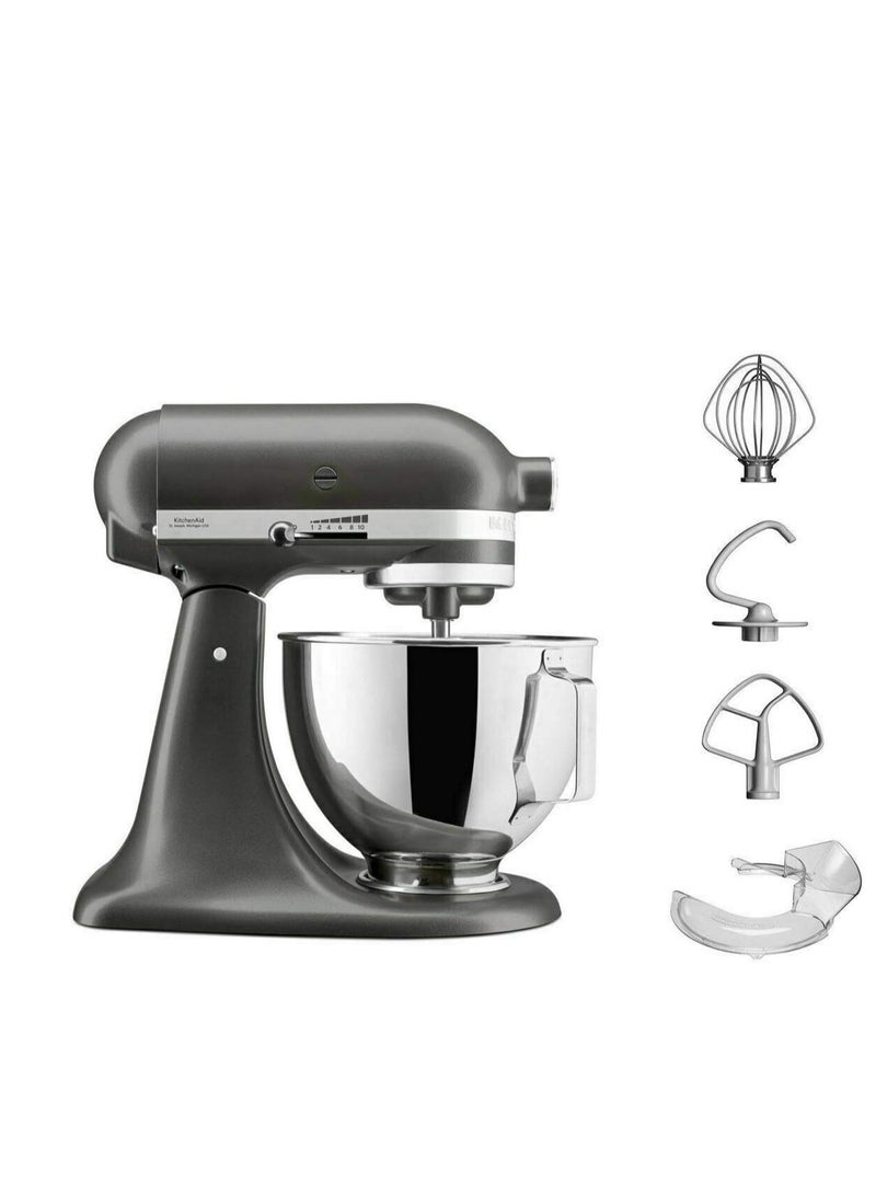 UK Stand Mixer With Pouring Shield, 275 W, Slate 4.3L 275 W 5KSM95PSBCU Contour Silver