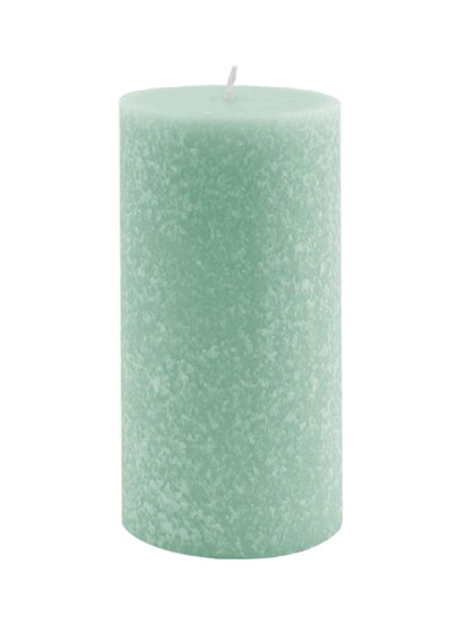 Scented Timberline Pillar Candle Seaside Surf Green