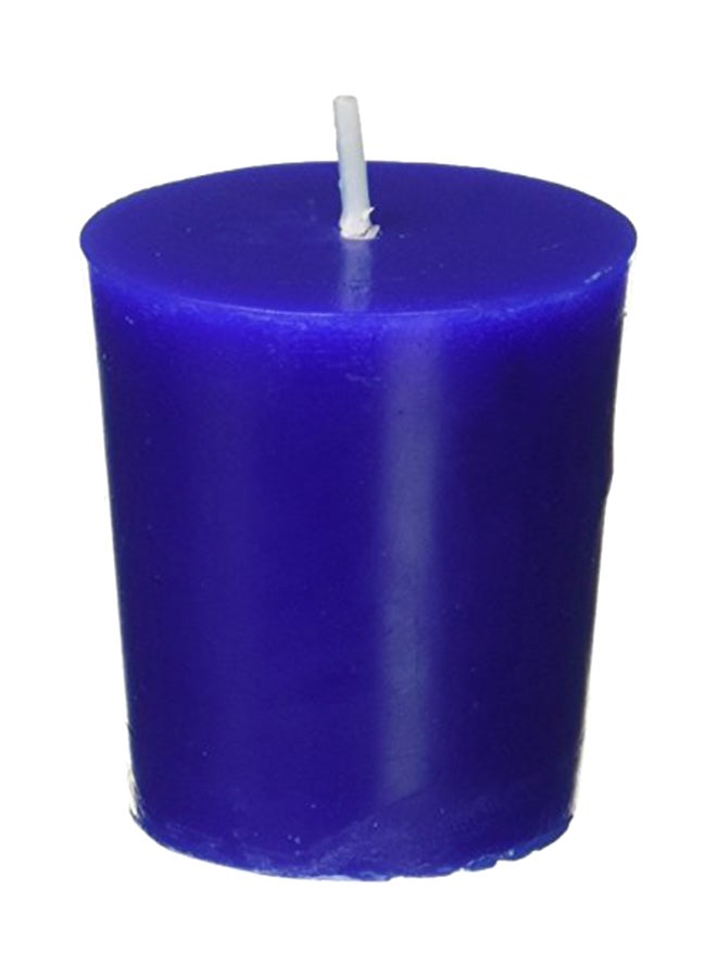 12-Piece Votive Candle Set Blue