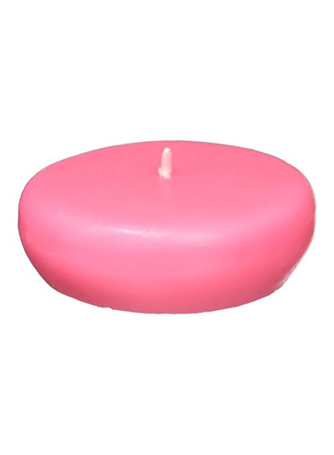24-Piece Floating Candle Set Hot Pink