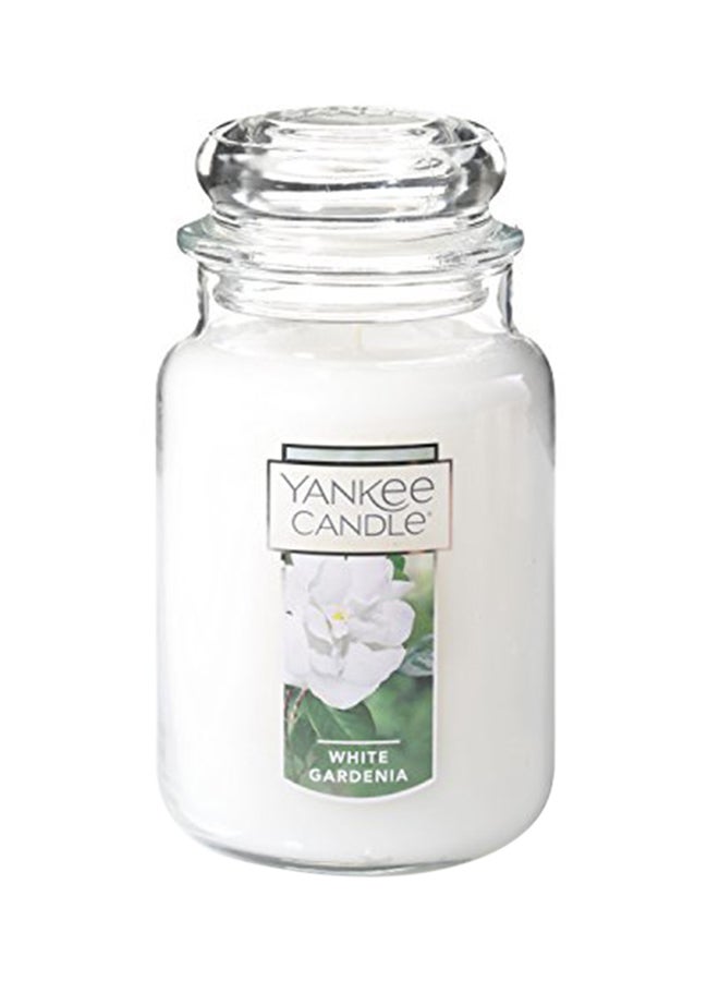 Yankee Candle Large Jar Candle, White Gardenia