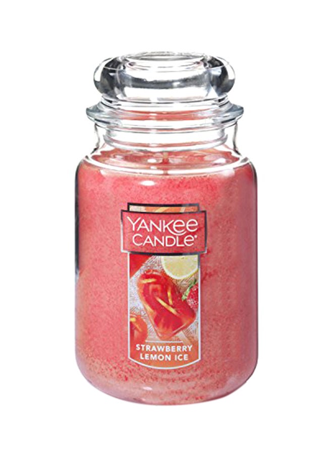 Yankee Candle Large Jar Candle, Strawberry Lemon Ice