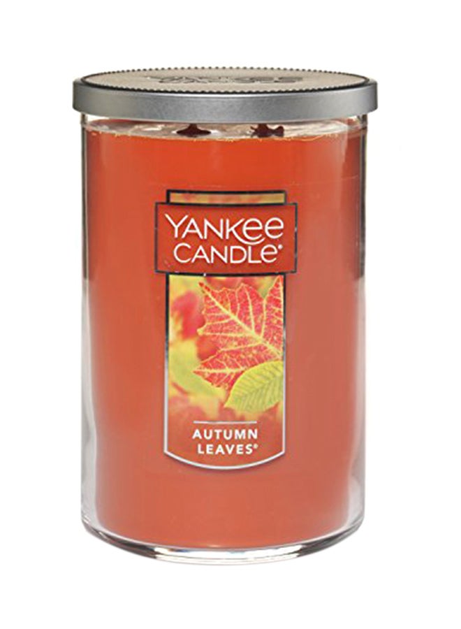 Yankee Candle Large 2 Wick Tumbler Candle, Autumn Leaves
