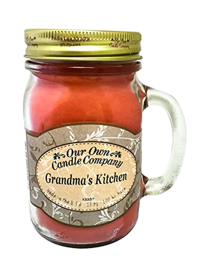 Our Own Candle Company Grandma's Kitchen Scented 13 Ounce Mason Jar Candle