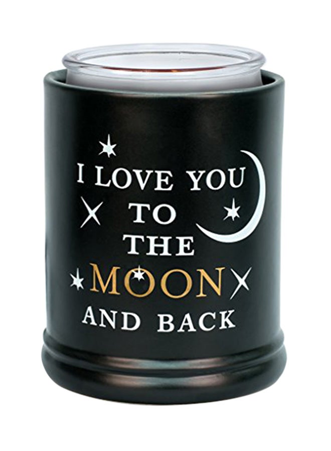 Love You To The Moon Ceramic Stoneware Electric Large Jar Candle Warmer