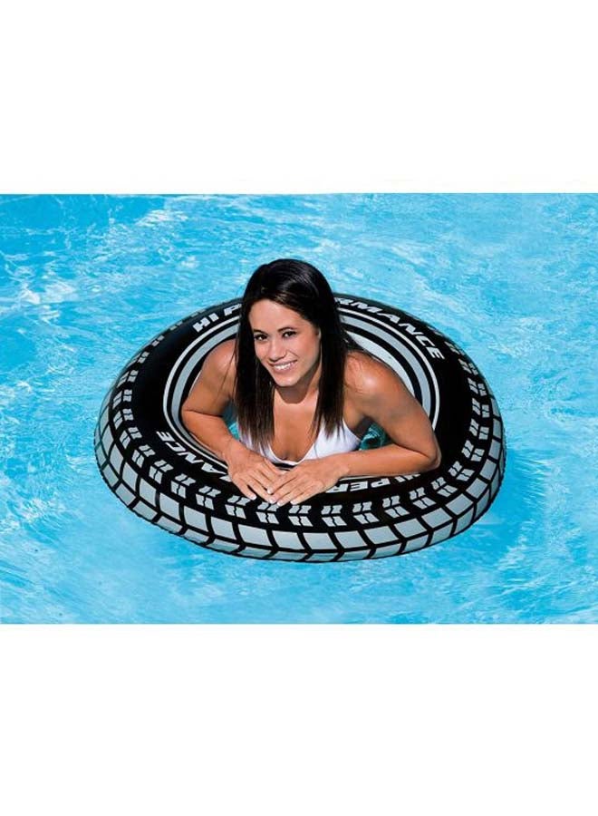 Pack Of 4 Tire Shaped Swimming Rafts 36inch