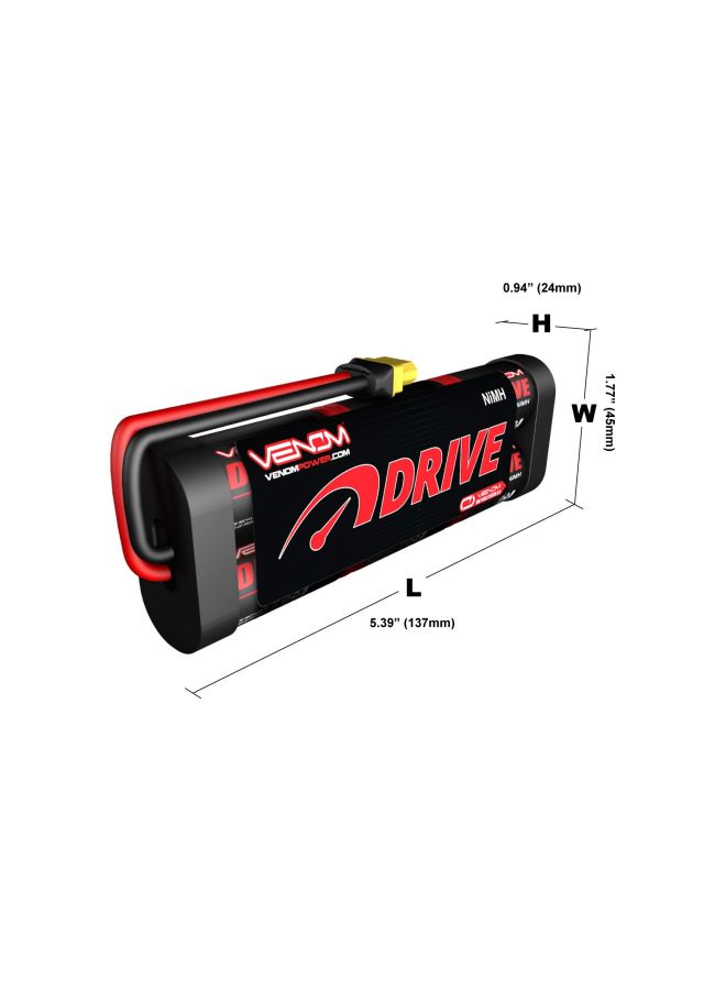 6-Cell NiMH Battery With Universal Plug