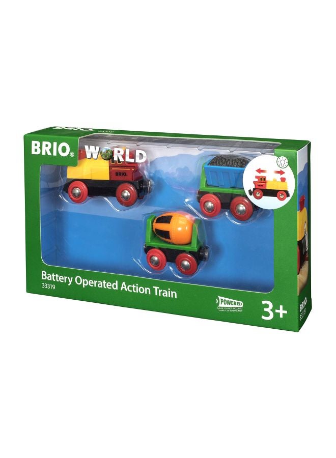 3-Piece Battery Operated Action Train 33319