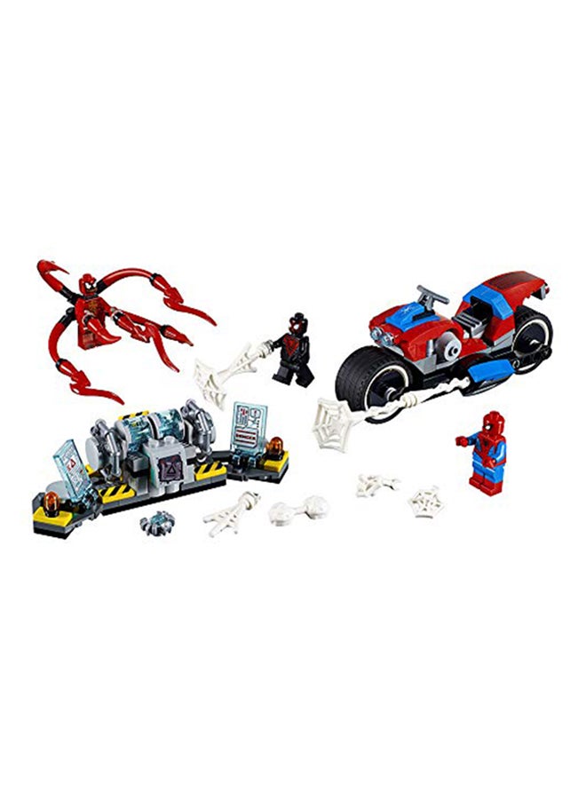 235-Piece Marvel Spider-Man Bike Rescue Building Kit