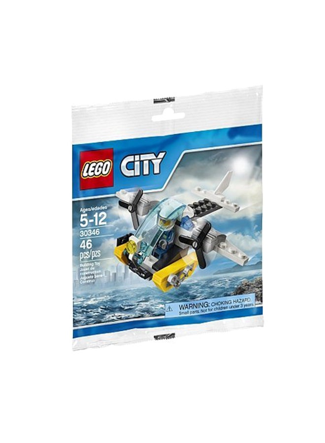 30346 46-Piece City Prison Island Helicopter Building Set 30346 5+ Years