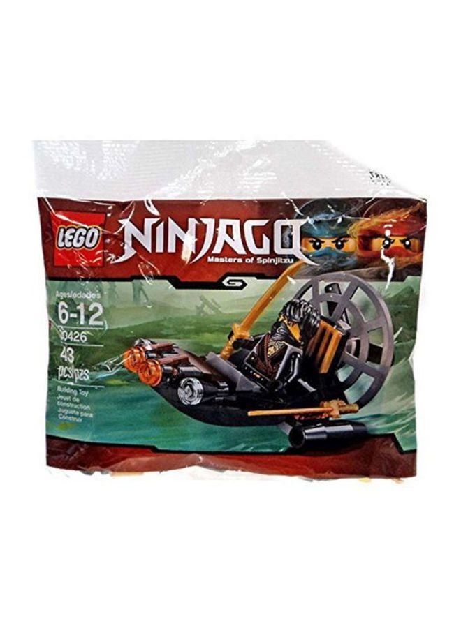 30426 43-Piece Ninjago Stealthy Swamp Airboat Building Set 6+ Years