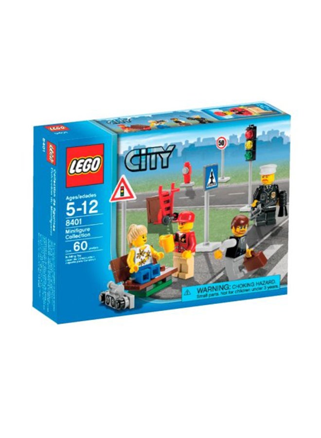 8401 60-Piece City Building And Minifigures Set 5+ Years