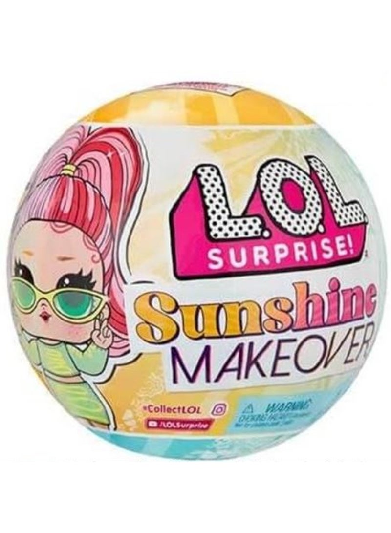 LOL Surprise! Sunshine Makeover Doll - 1 Piece Only / Style May Vary