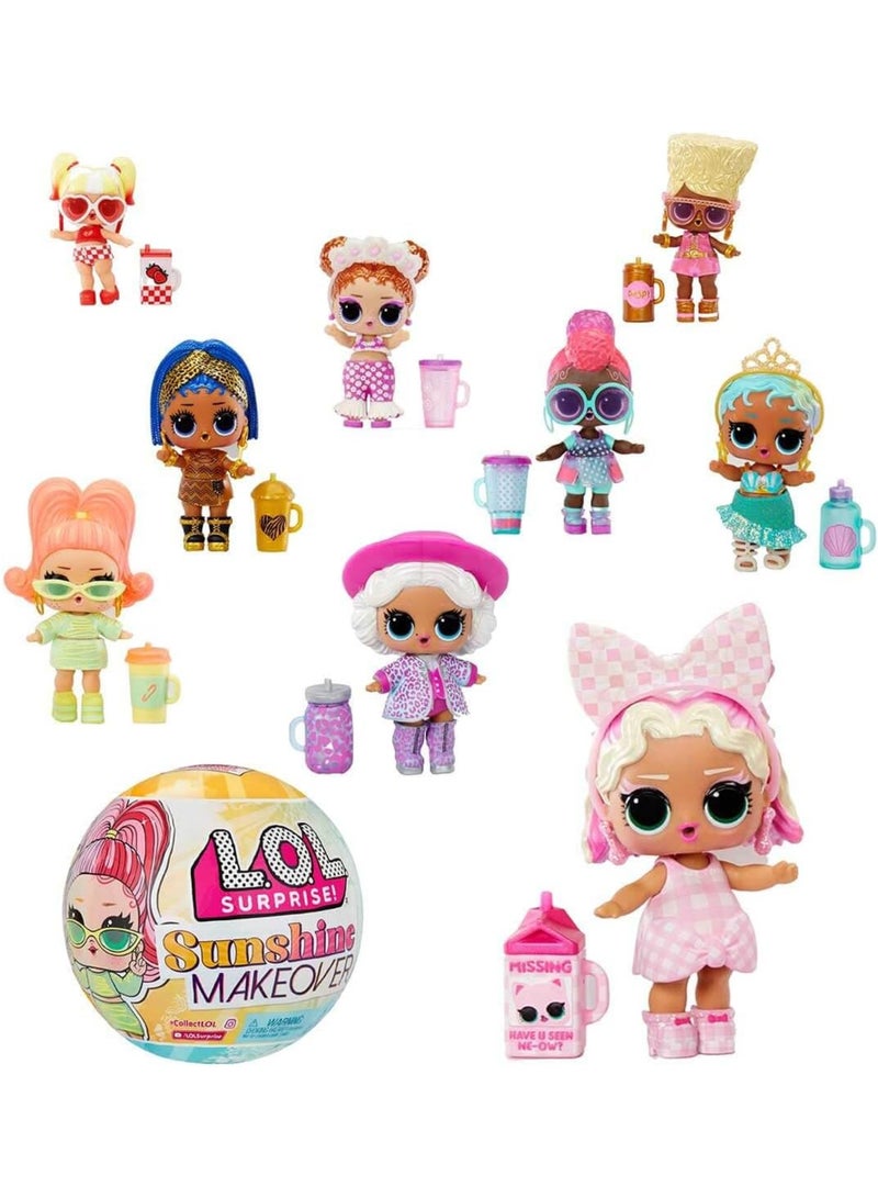 LOL Surprise! Sunshine Makeover Doll - 1 Piece Only / Style May Vary