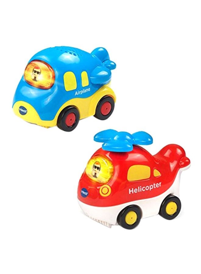 2-Piece Go! Go! Smart Wheels Aircrafts Multicolour