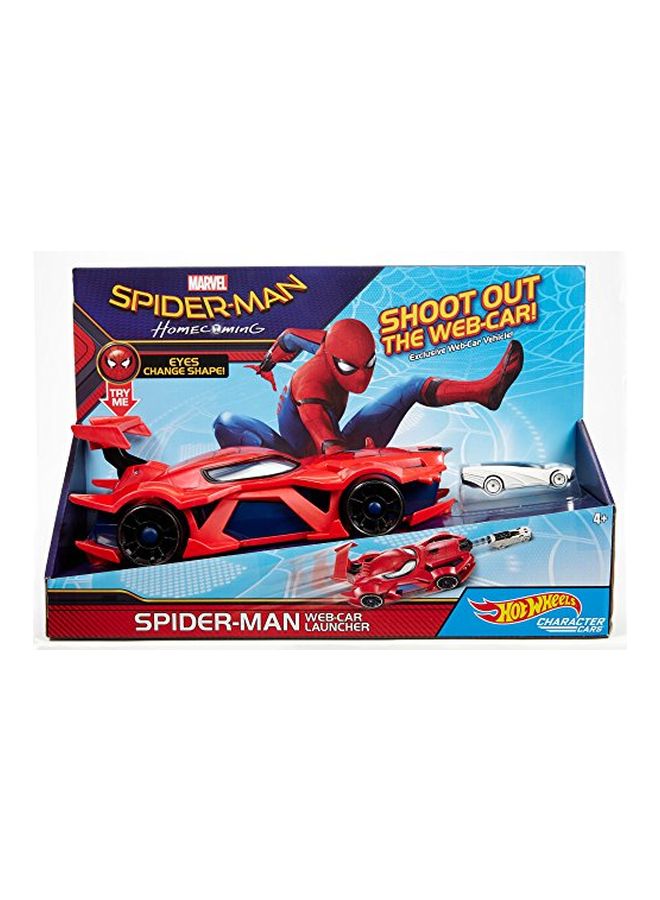 Spider-Man Web-Car Launcher Red