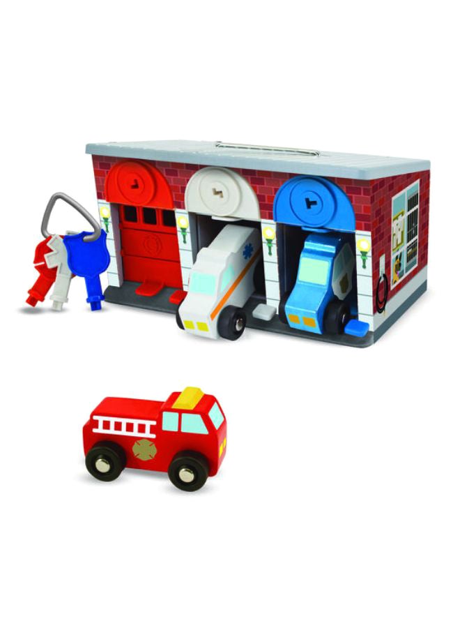 Keys And Cars Rescue Garage Toy 4607 Multicolour
