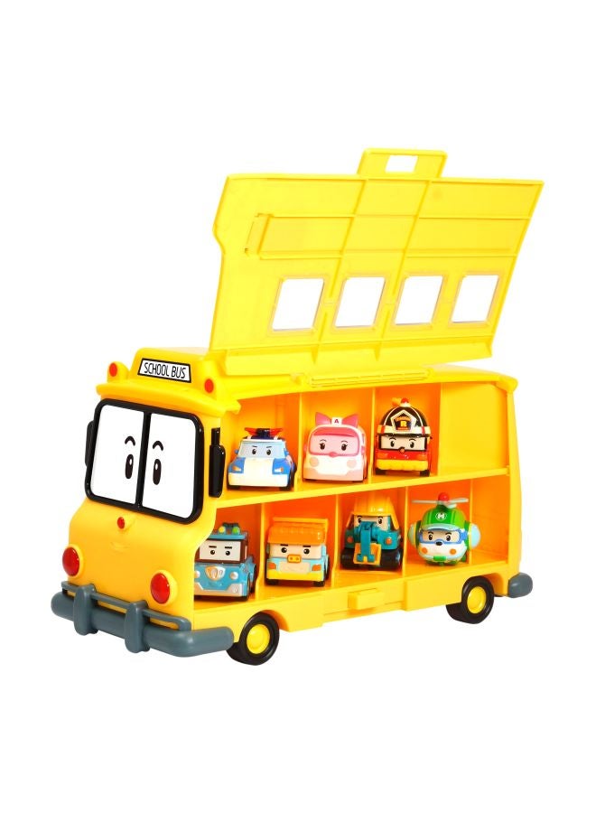 Robocar Poli School Bus Diecast Toy Set 83148