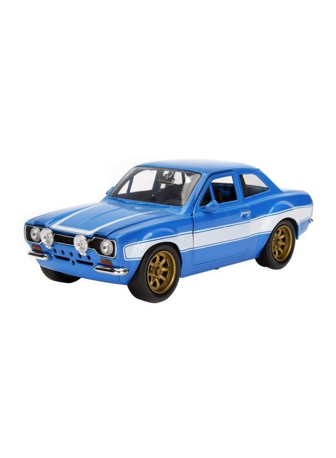 Fast And Furious - Brian's Ford Escort Diecast Model Car
