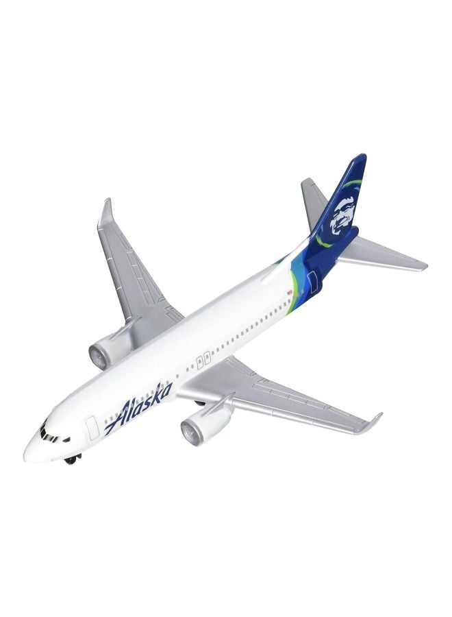 Alaska Airlines Plane Die Cast Vehicle RT3994