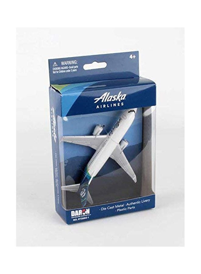 Alaska Airlines Plane Die Cast Vehicle RT3994