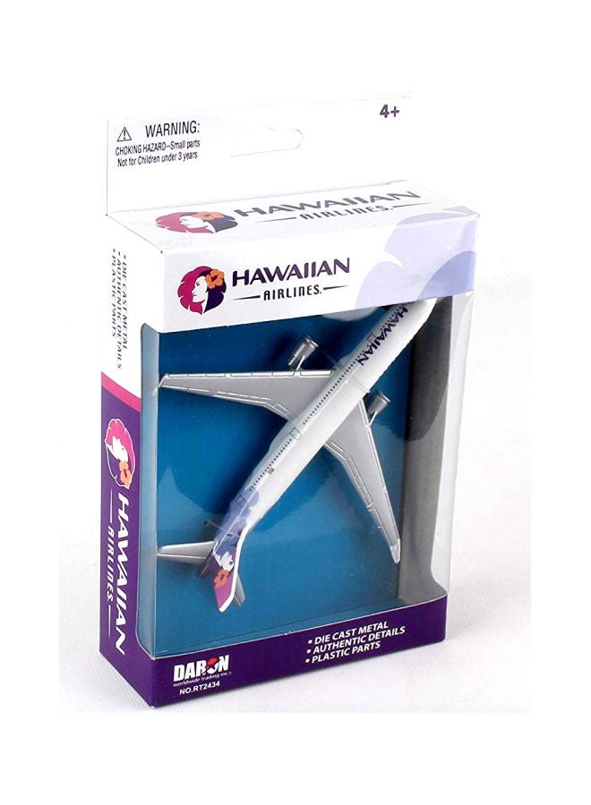 Hawaiian Airlines Die-Cast Plane RT2434