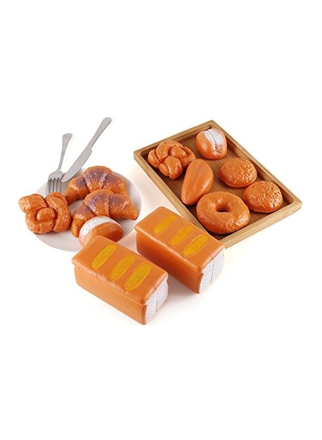 12-Piece Pretend Play Bread Set