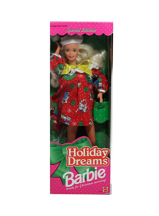 Christmas Blonde Barbie Doll 1994 Edition 11.5inch