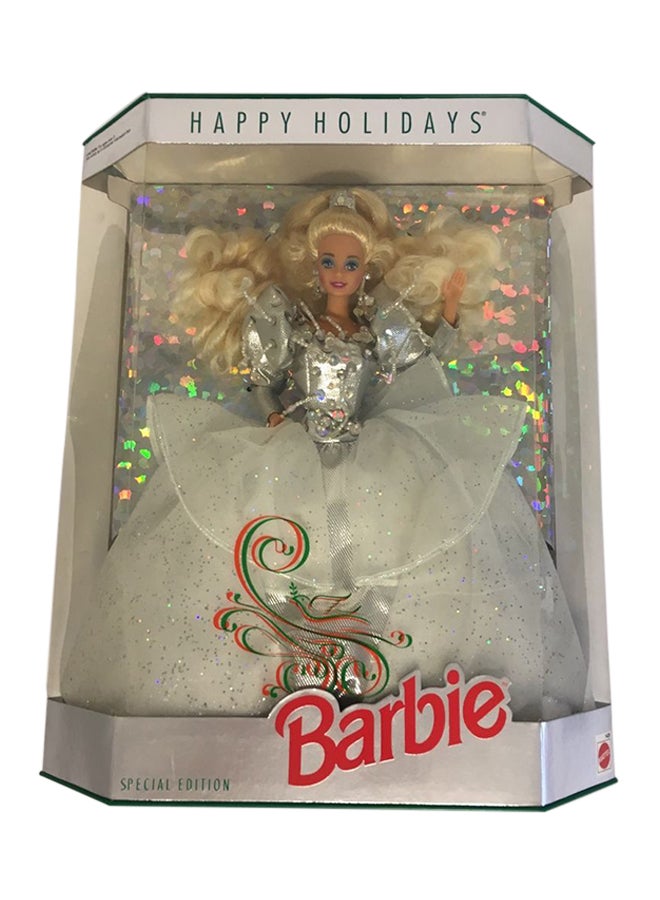 Holiday Barbie Doll 1992 Edition