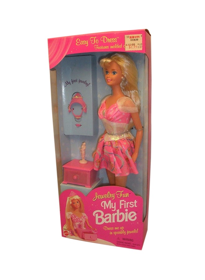 Jewelry Fun Barbie Doll With Accessories 11.5inch