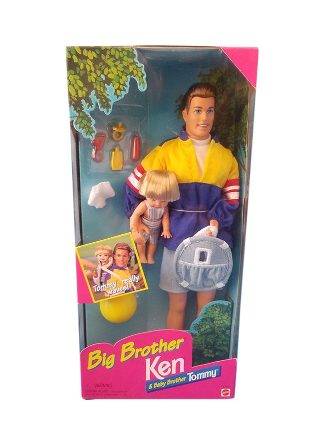 Big Brother Ken And Baby Brother Tommy 1996 Doll Set