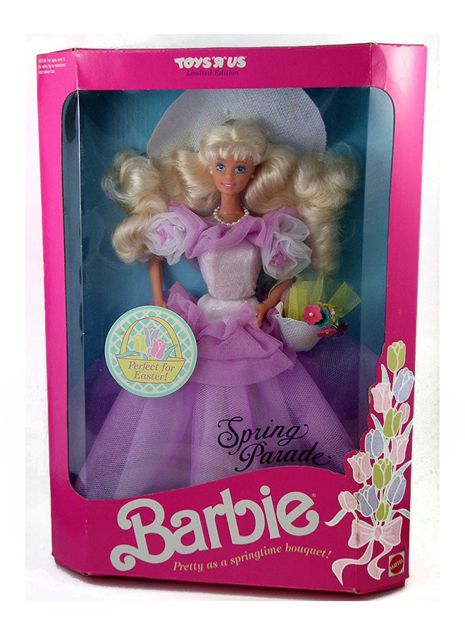Spring Parade Blonde Plastic Doll