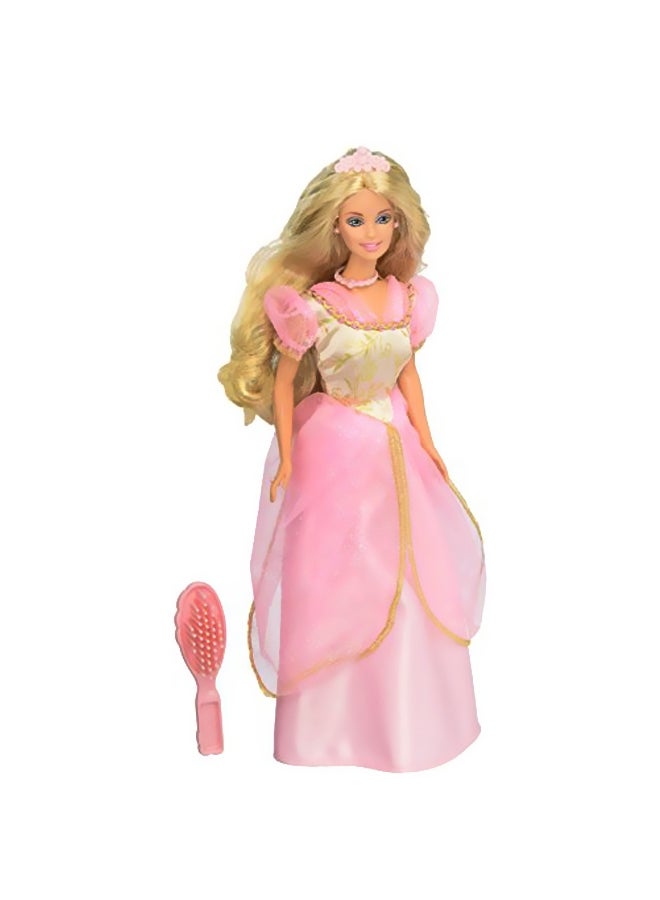 Princess Fashion Doll With Hair Comb 32cm