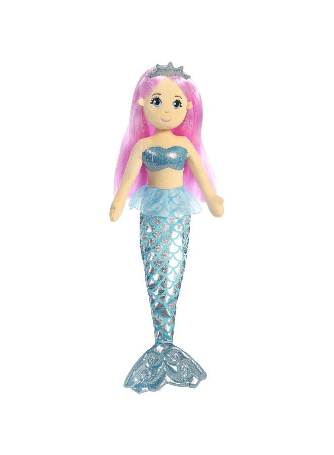 Stuffed World Sea Sparkles Crystal Mermaid Plush Toy 33085 18inch