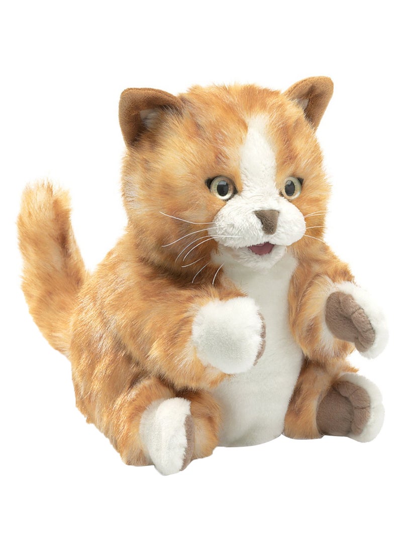 Tabby Kitten Hand Puppet