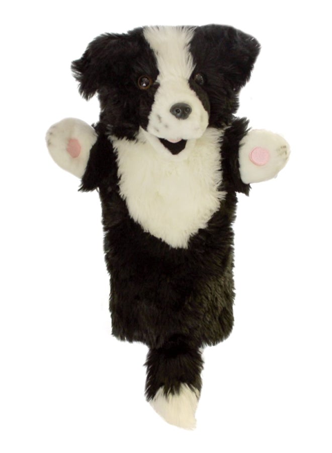 Long-Sleeves Border Collie Hand Puppet 15inch