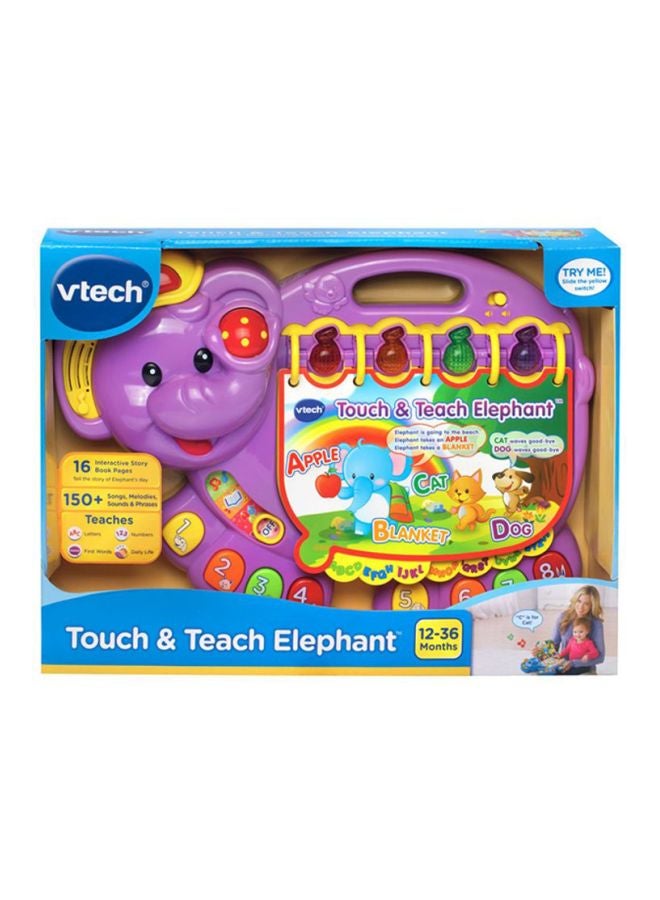 Touch And Teach Elephant Toy