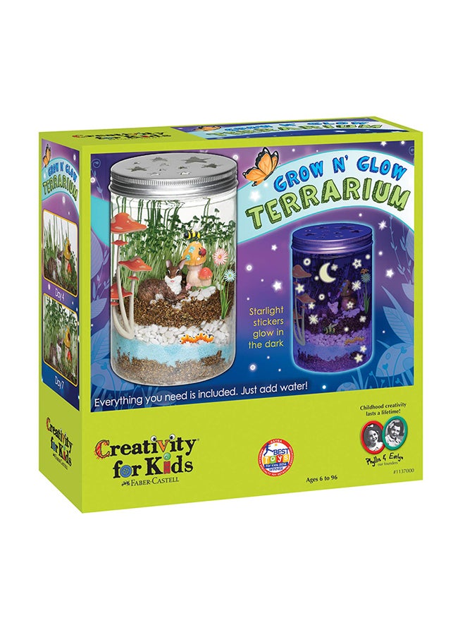 Grow N Glow Terrarium Science Toy Kit