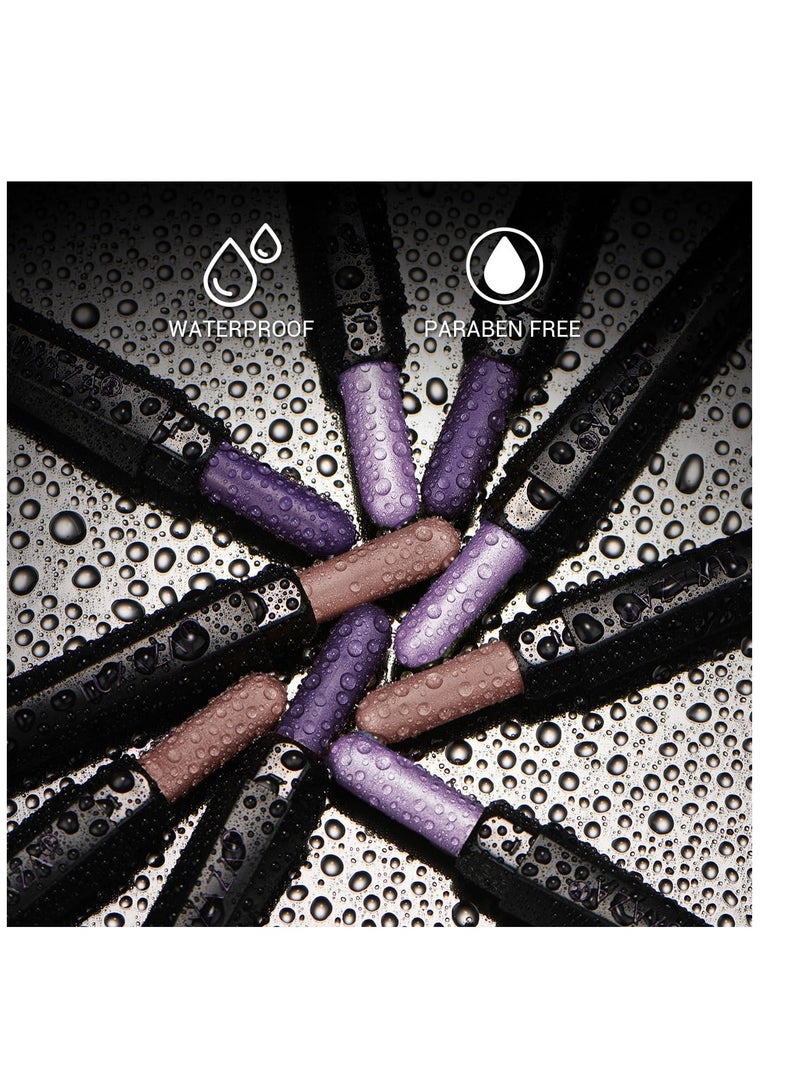 3PCS Cream Eyeshadow Stick Set,Pro Longwear Purple Eye Shadow Sticks Pencil Crayon-Grape Glam