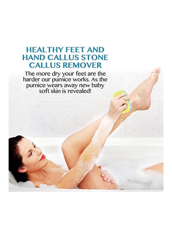 My Solemate Moisturizing Foot Soap With Foot Scrubber Yellow/Blue