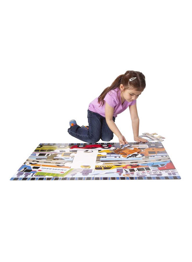 Traffic Jam Floor Puzzle 3x12x9.5inch