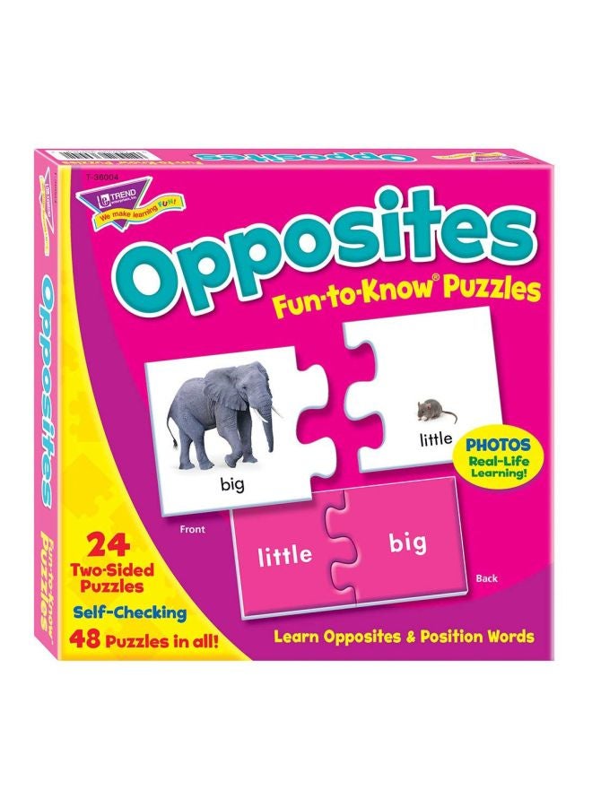 Opposites Puzzle Set T-36004