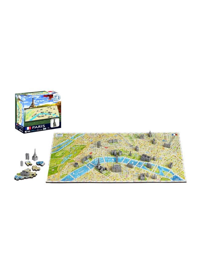 166-Piece Paris Mini Puzzle 70004