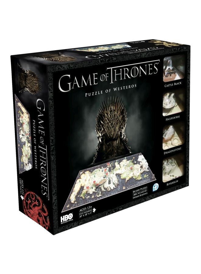 Game Of Thrones Puzzle Of Westeros 4D 51000