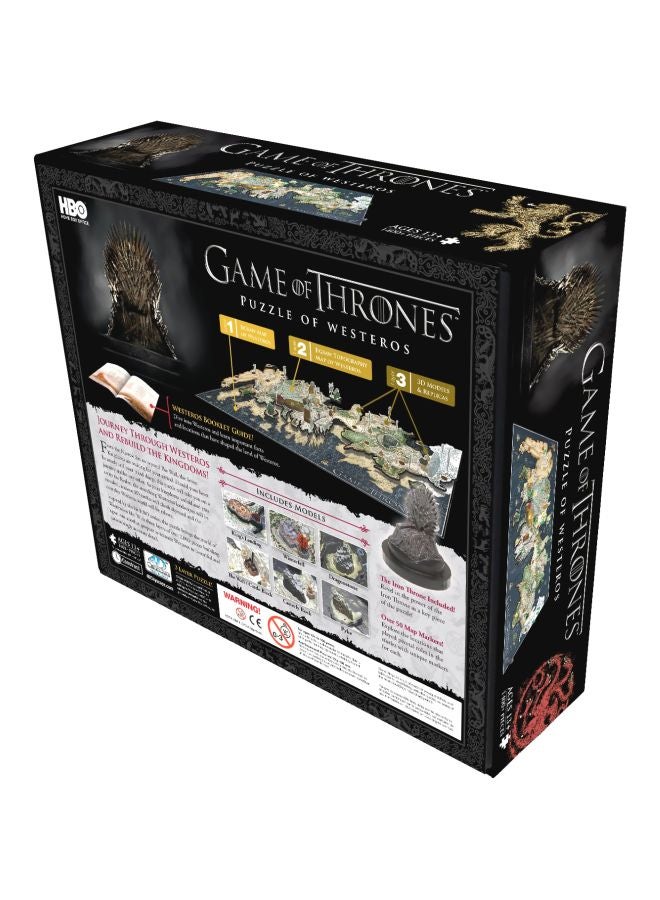 Game Of Thrones Puzzle Of Westeros 4D 51000