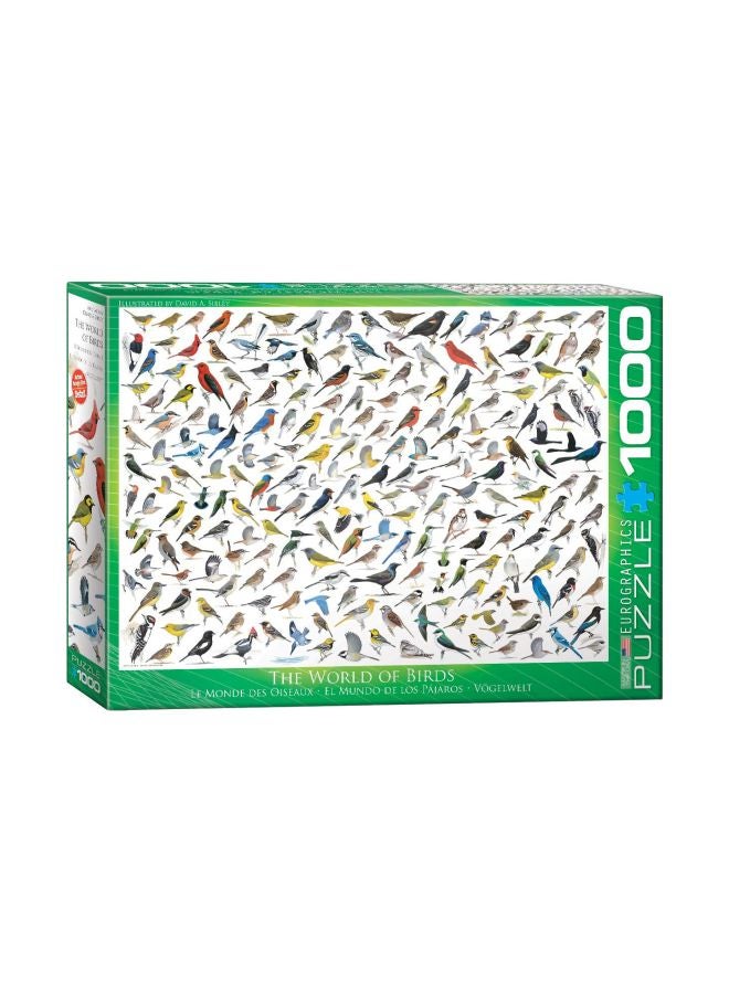 1000-Piece The World Of Birds Jigsaw Puzzle 6000-0821