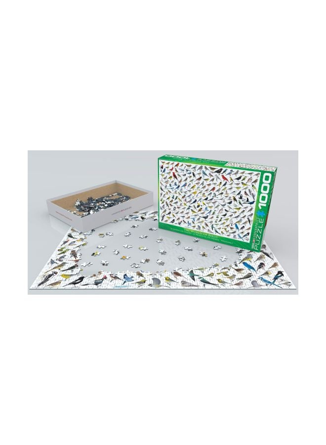 1000-Piece The World Of Birds Jigsaw Puzzle 6000-0821